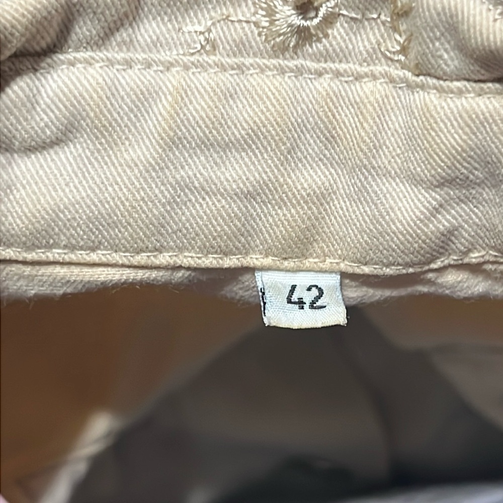 BENTINI beige button down shirt dress Size EU 42 = US 6 NEW w/o tags - Picture 8 of 8